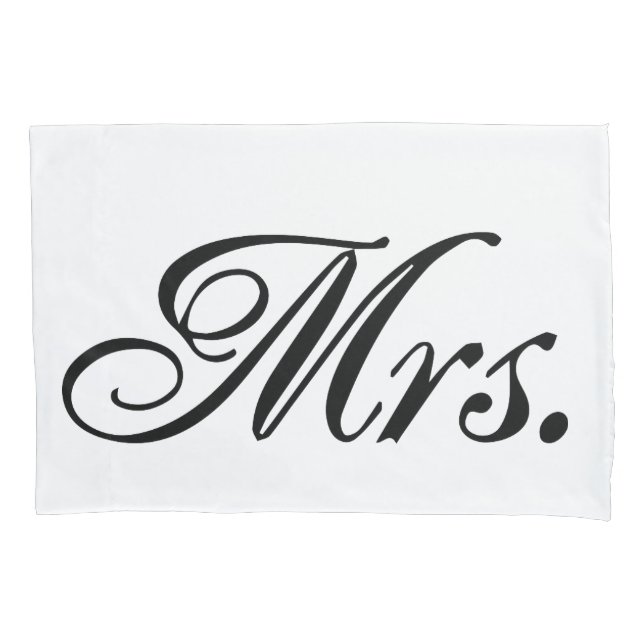 Mrs. And Mr. Pillowcase (Front)