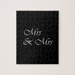 Mrs and Mrs Jigsaw Puzzle