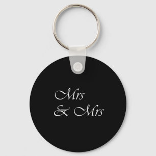 Mrs and Mrs Key Ring