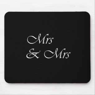 Mrs and Mrs Mouse Mat