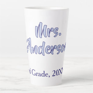 mrs anderson teachers appreciation day purple scho latte mug
