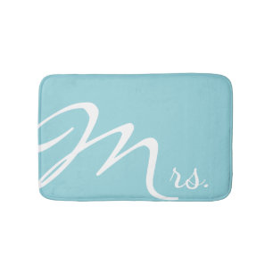 Mrs Aquamarine Bath Mat