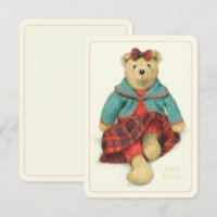 MRS. BEAR 3.5x5 Flat Card II