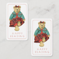 MRS. BEAR Bookmark - 3.5x2 Card 