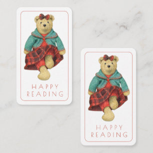 MRS. BEAR Bookmark - 3.5x2 Card