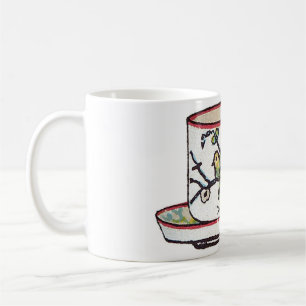 Mrs Beeton's Tea Cup with Birds Mug