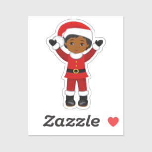 Mrs. Black Santa Melanin Christmas Claus Men 