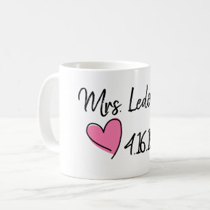 mrs bridal shower mug