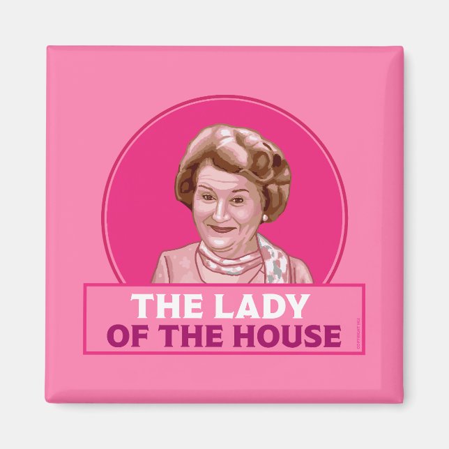 Mrs Bucket - Keeping Up Appearances Magnet (Front)