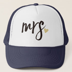 Mrs. Calligraphy Personalised-2 Trucker Hat