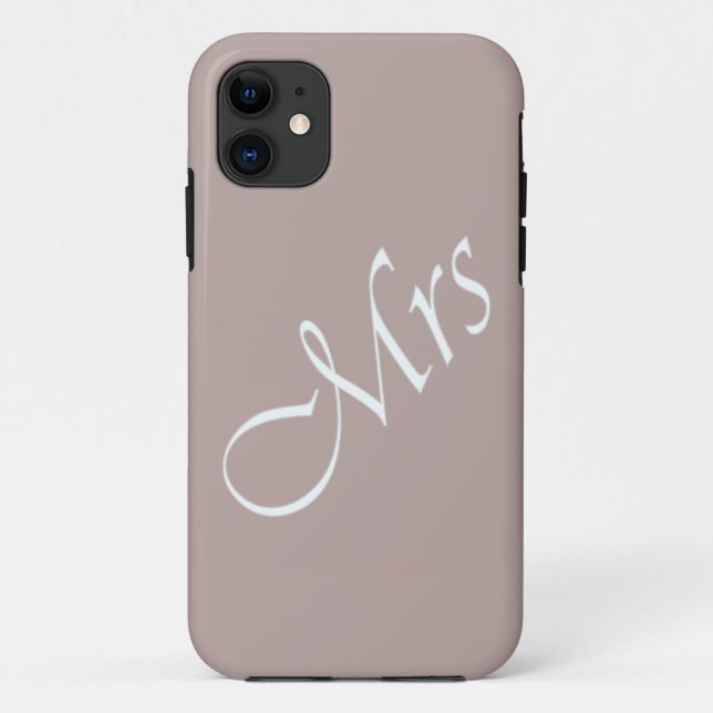 Mrs Case-Mate iPhone Case (Back)