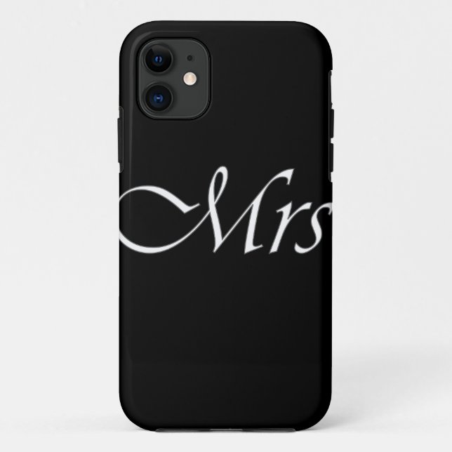 Mrs Case-Mate iPhone Case (Back)