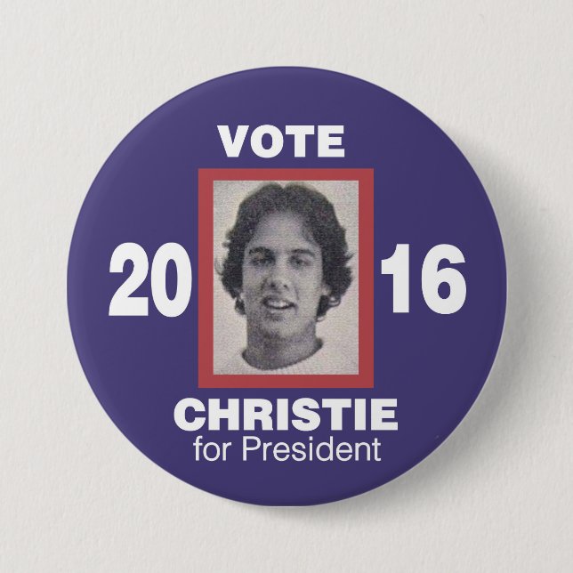 Mrs. Chrisite's son 7.5 Cm Round Badge (Front)