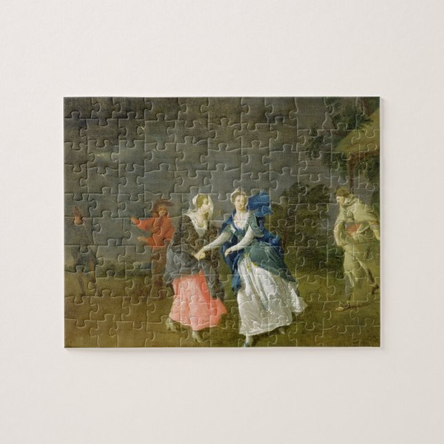 Mrs Cibber as Cordelia, c.1755 (oil on canvas) Jigsaw Puzzle (Horizontal)