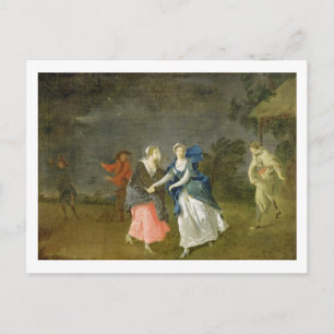 Mrs Cibber as Cordelia, c.1755 (oil on canvas) Postcard