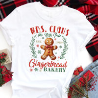 Mrs. Claus Gingerbread Bakery Christmas