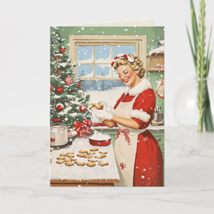 Mrs. Claus Holiday Baking Delight Invitation