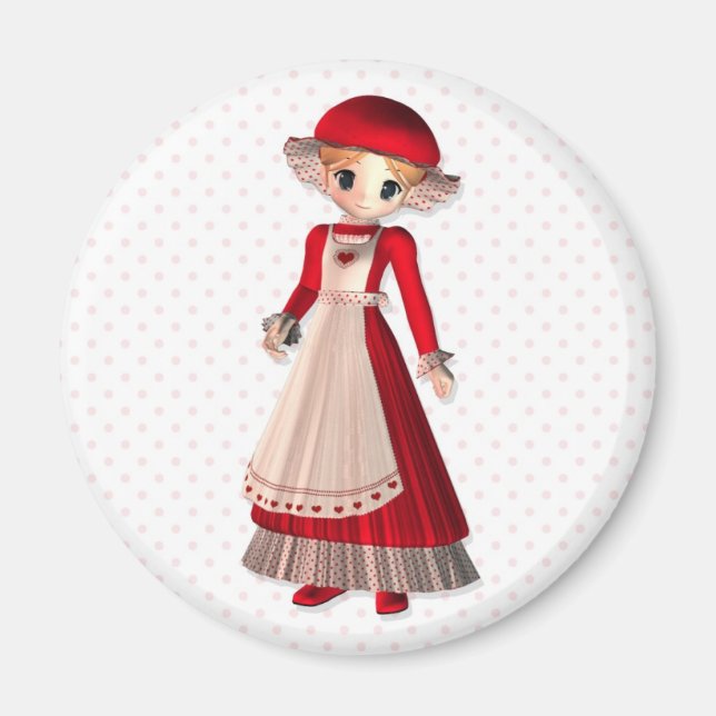 Mrs. Claus Magnet (Front)