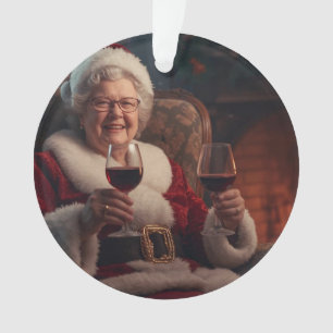 Mrs Claus Ornament