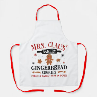 Mrs Clause Baking Apron