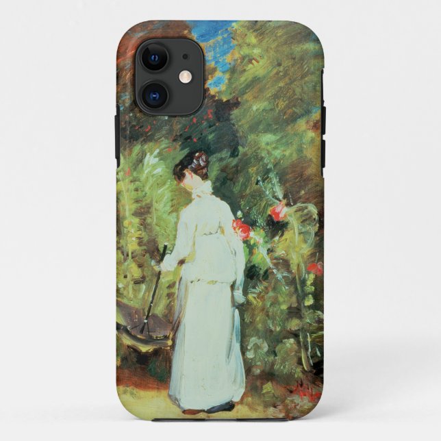 Mrs Constable in her Garden Case-Mate iPhone Case (Back)