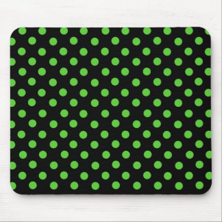 Mrs Cookies Green Spot Polka Dot Mousepad