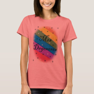 mrs degeneres - lesbian t-shirt