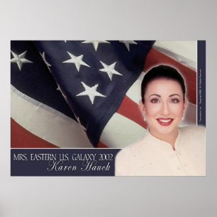 Mrs. Eastern U.S. Galaxy, Karen Hauck - 1 Poster