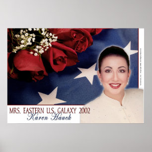 Mrs. Eastern U.S. Galaxy, Karen Hauck - 2 Poster