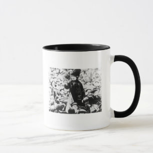 Mrs Emmeline Pankhurst  Addressing a Crowd Mug