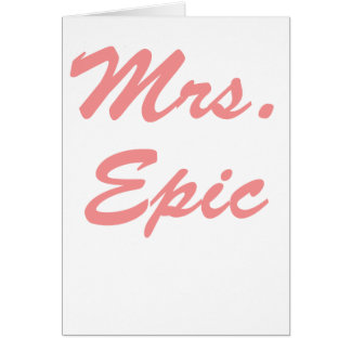 Mrs. Epic!