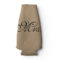 Mrs. faux linen burlap rustic chic initial jute
