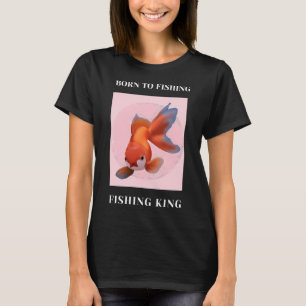 Mrs. Fish with big red lips and pink bow T-Shirt
