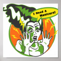 Mrs Frankenstein Needs a Manicure