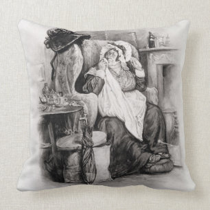 Mrs Gamp, from 'Charles Dickens: A Gossip about hi Cushion