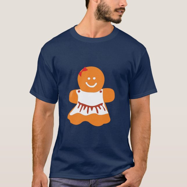 Mrs Gingerbread T-Shirt (Front)