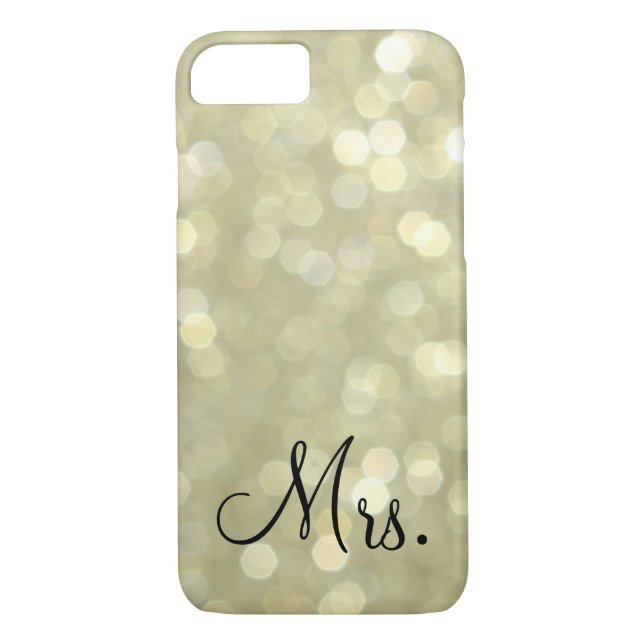 Mrs. Gold iPhone 7 Case (Back)