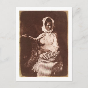 Mrs Hall, Newhaven, c.1843-47 (salt paper print fr Postcard