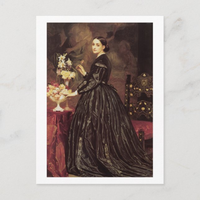 Mrs James Guthrie - Lord Frederick Leighton Postcard (Front)