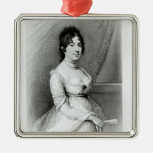Mrs James Madison, Dolley Payne , c.1804-55 Metal Tree Decoration
