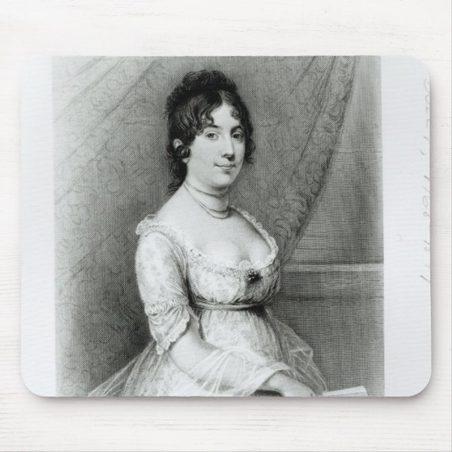 Mrs James Madison, Dolley Payne , c.1804-55 Mouse Mat (Front)