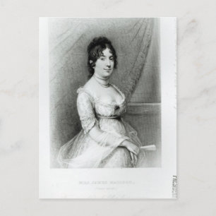 Mrs James Madison, Dolley Payne , c.1804-55 Postcard