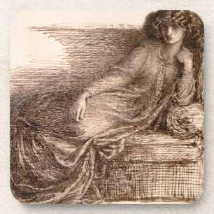 Mrs. Jane Morris Reclining on a Sofa Coaster