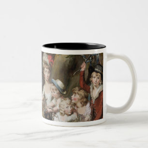 Mrs Justinian Casamajor and Eight of her Children, Two-Tone Coffee Mug