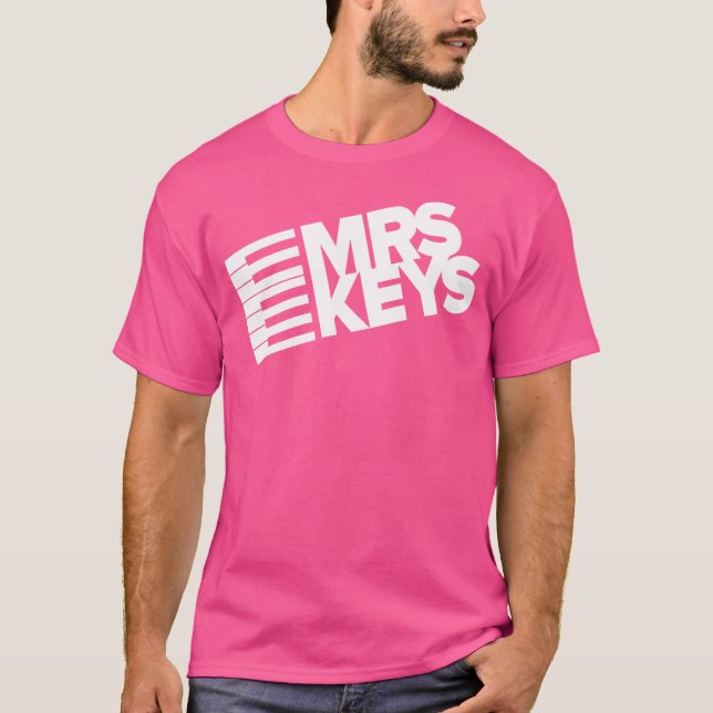 Mrs Keys - Piano Player T-Shirt (Front)