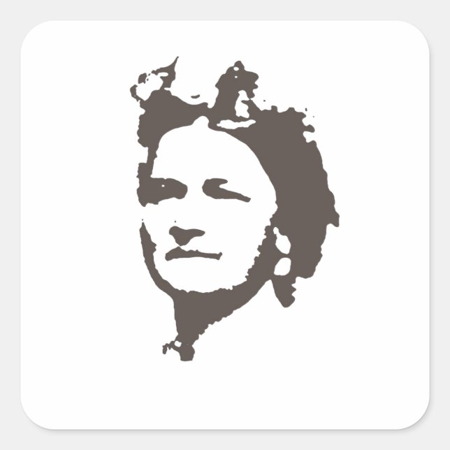 Mrs Lincoln Square Sticker (Front)