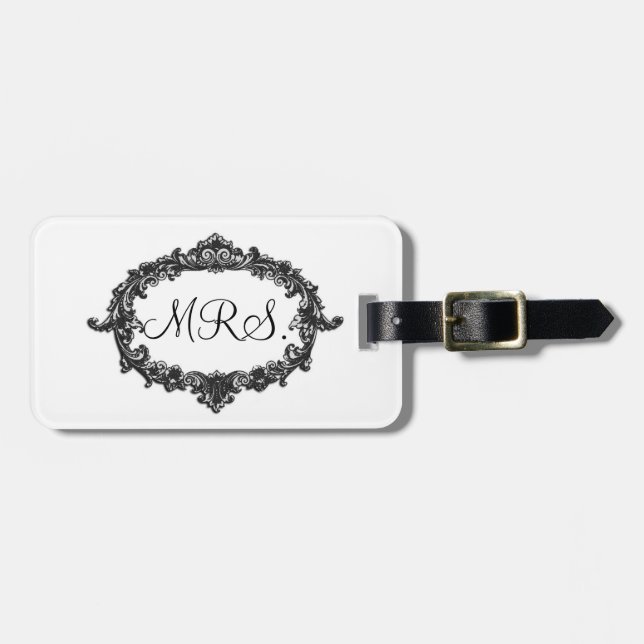 MRS. LUGGAGE TAG (Front Horizontal)
