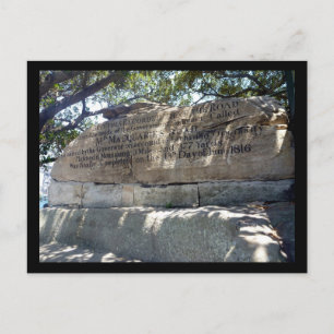 mrs macquarie's chair postcard