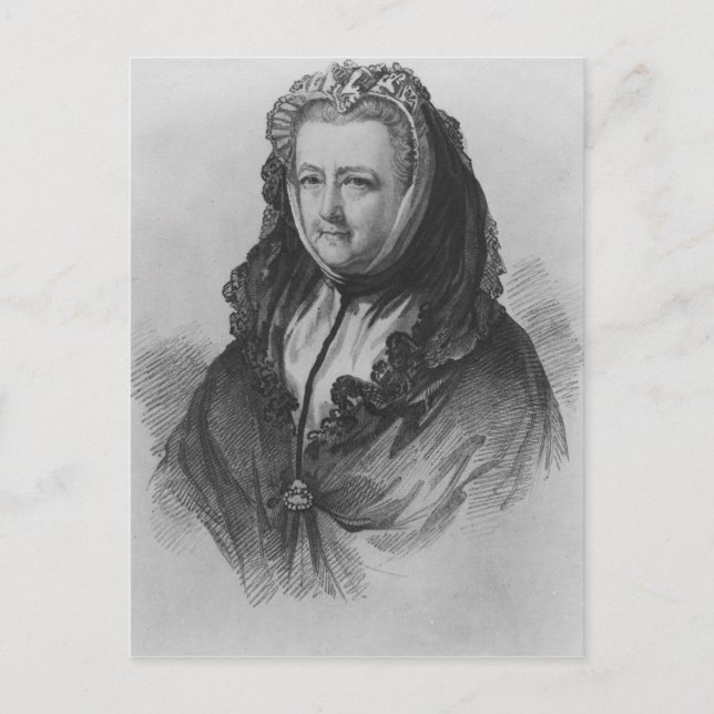 Mrs Mary Delany Postcard (Front)