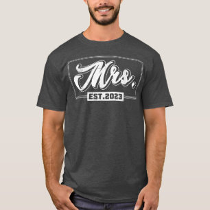 Mrs Mr Decoration Wedding1896 T-Shirt